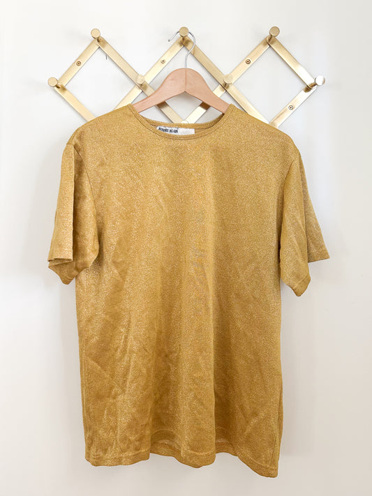 Gold Lamé Shirt