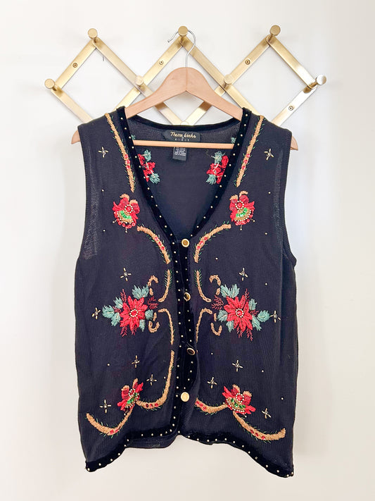 Poinsettia Vest