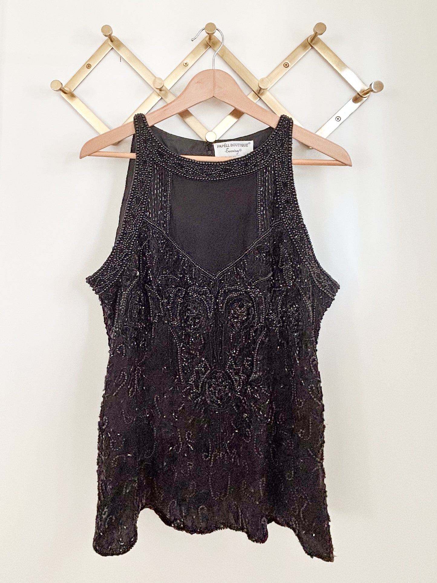 Beaded Sweetheart Top