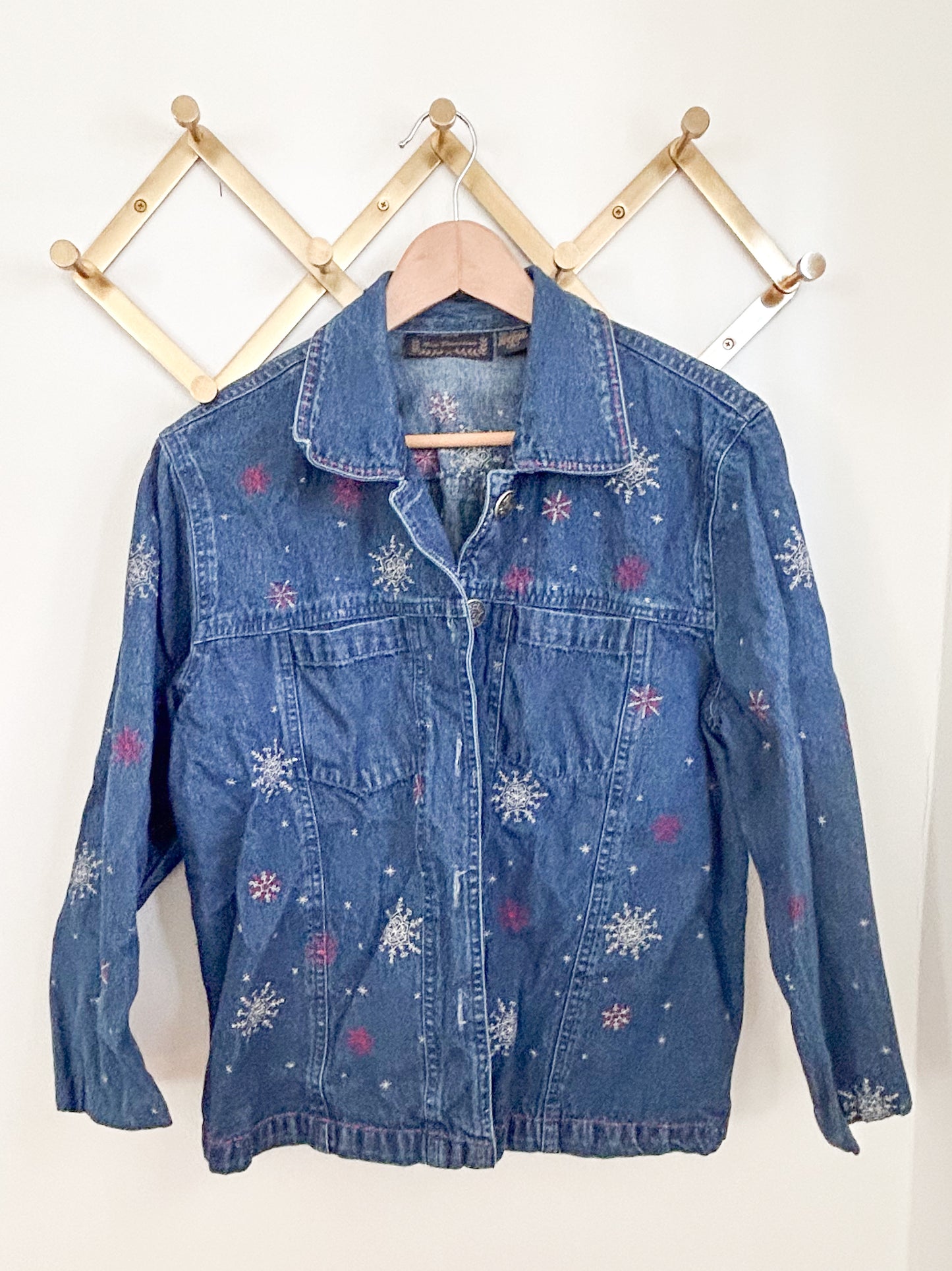 Snowflake Denim Jacket